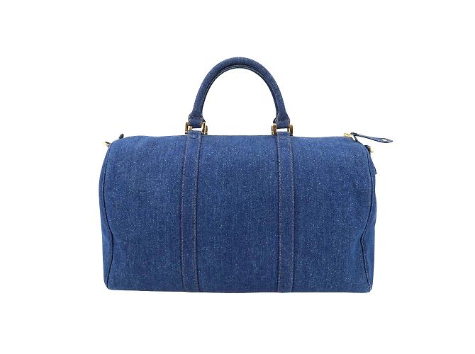 Timeless Borsa da viaggio Chanel Blu - vista 2