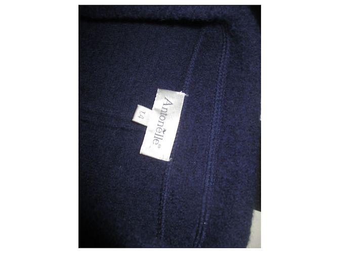 Autre Marque Antonelle Wool Jacket Blue Dark blue - view 6