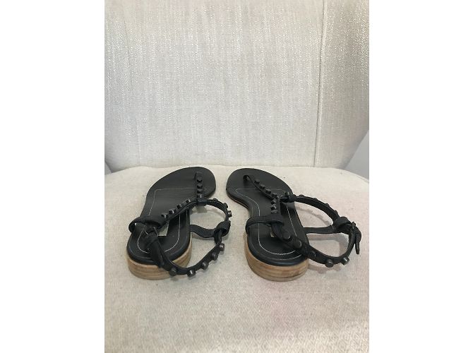 Sandali BALENCIAGA T.EU 38 Pelle Nero - vista 5