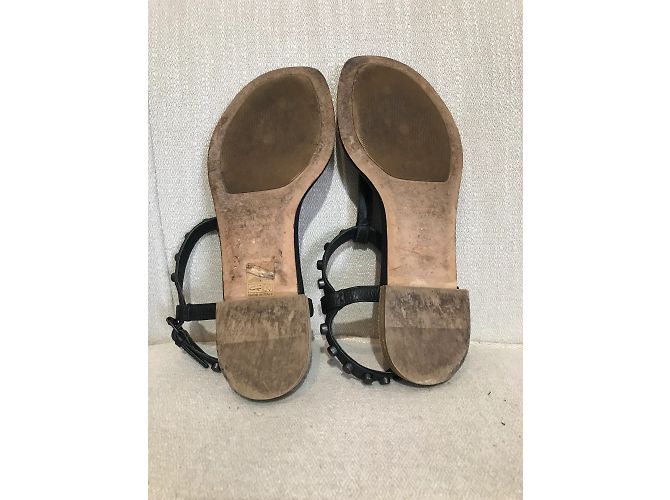 Sandali BALENCIAGA T.EU 38 Pelle Nero - vista 7