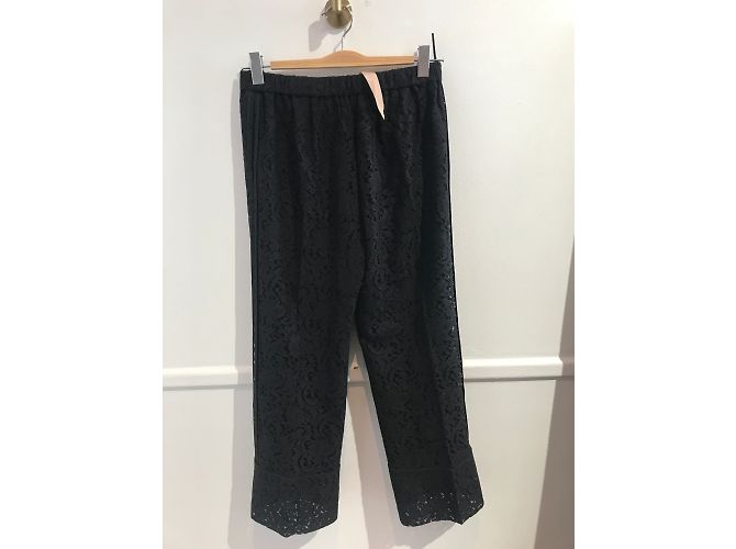 Pantalones N°21 T.International M Algodón Negro - vista 3