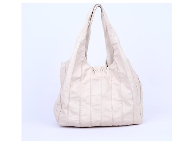 LANCEL Borse in pelle Beige - vista 3
