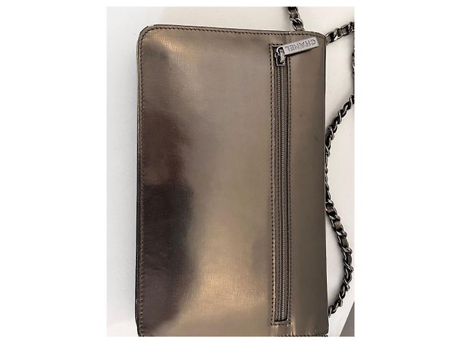Wallet On Chain CHANEL Borse a mano Pelle - vista 3