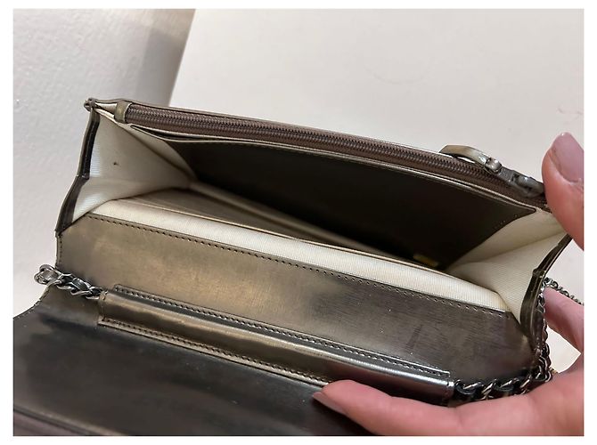 Wallet On Chain CHANEL Borse a mano Pelle - vista 6