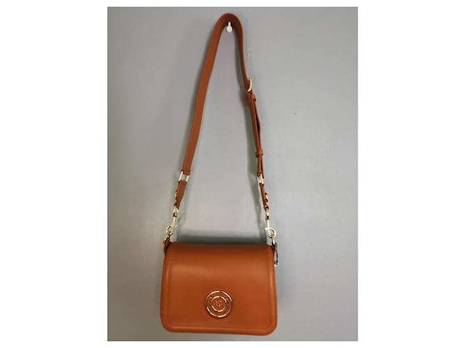 Borsa Messenger Marc Jacobs in Pelle Camel e Oro Marrone Caramello Gold hardware - vista 13