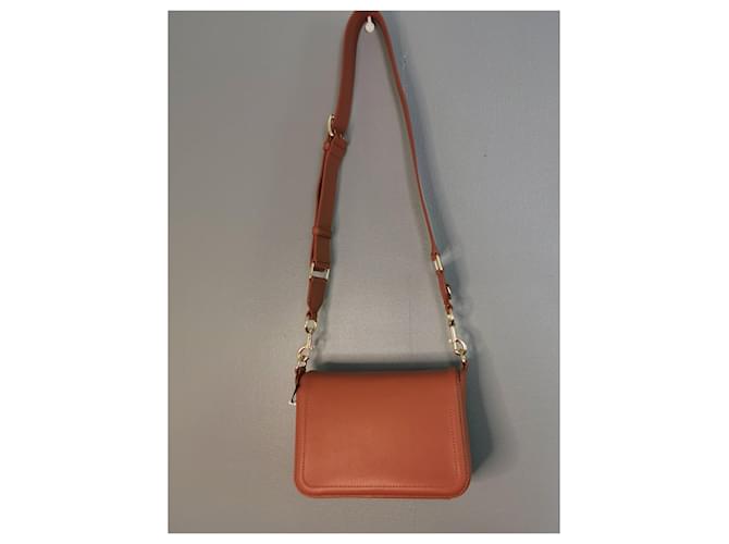 Borsa Messenger Marc Jacobs in Pelle Camel e Oro Marrone Caramello Gold hardware - vista 4