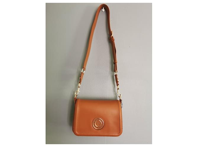 Borsa Messenger Marc Jacobs in Pelle Camel e Oro Marrone Caramello Gold hardware - vista 7