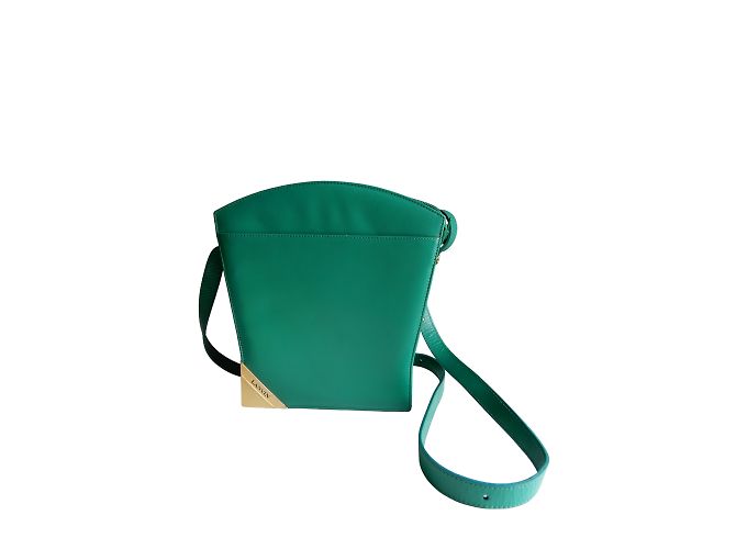 LANVIN Borse T.  vacchetta Verde - vista 6