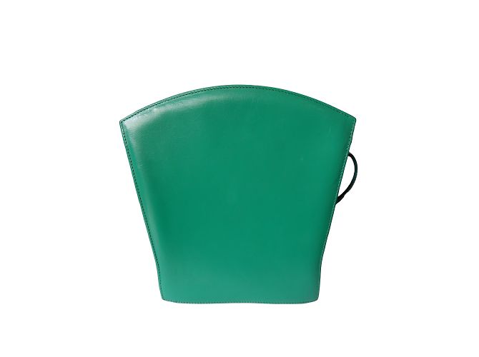LANVIN Borse T.  vacchetta Verde - vista 9