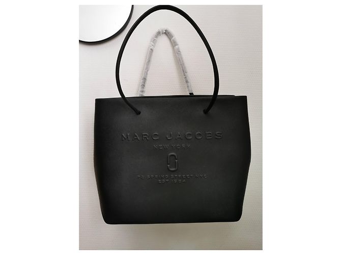Borsa tote Marc Jacobs in pelle nera Nero - vista 5