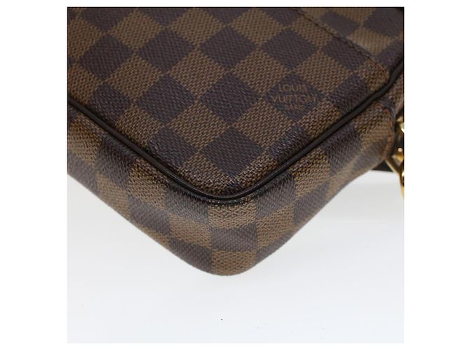LOUIS VUITTON Damier Ebene Pochette Billets Macau Pochette N61739 auth 42420 - vue 15