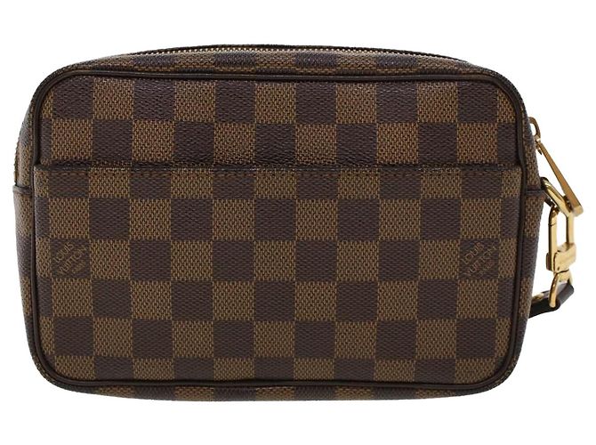 LOUIS VUITTON Damier Ebene Pochette Billets Macau Pochette N61739 auth 42420 - vue 2