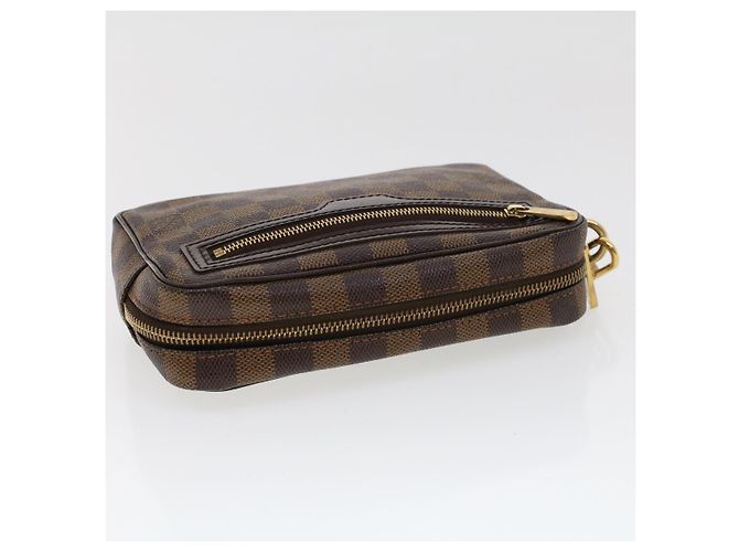 LOUIS VUITTON Damier Ebene Pochette Billets Macau Pochette N61739 auth 42420 - vue 5