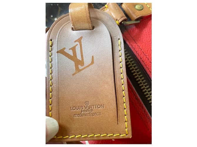 Louis Vuitton Keepall dio salvi la regina Marrone scuro - vista 5