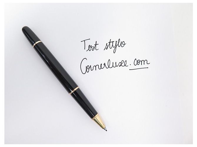 MONTBLANC MEISTERSTÜCK PENNA ROLLER CLASSICA ORO MB12890 Penna Nero - vista 13