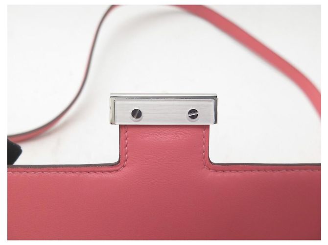 Hermès NUOVA BORSA A MANO HERMES MINI CONSTANCE III 18 PELLE EVERCOLOR ROSE AZALEE Rosa - vista 10