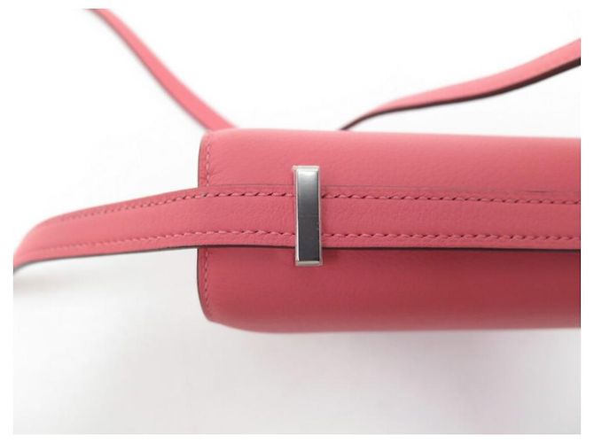 Hermès NUOVA BORSA A MANO HERMES MINI CONSTANCE III 18 PELLE EVERCOLOR ROSE AZALEE Rosa - vista 5