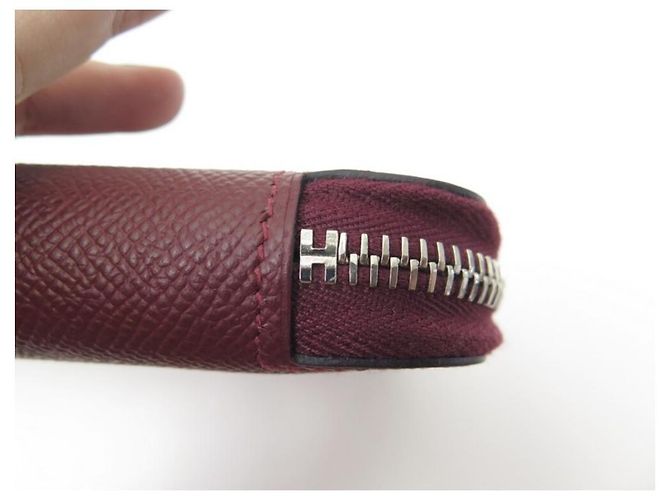 Hermès NUEVA FUNDA HERMES PARA IPAD E-ZIP EN CUERO EPSOM BURDEOS NUEVA FUNDA - vista 3