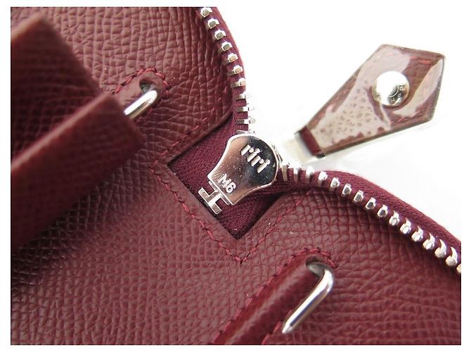 Hermès NUEVA FUNDA HERMES PARA IPAD E-ZIP EN CUERO EPSOM BURDEOS NUEVA FUNDA - vista 7