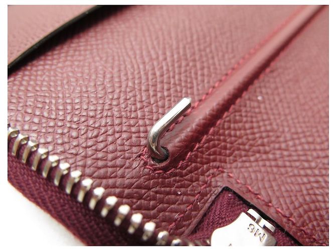 Hermès NUEVA FUNDA HERMES PARA IPAD E-ZIP EN CUERO EPSOM BURDEOS NUEVA FUNDA - vista 9
