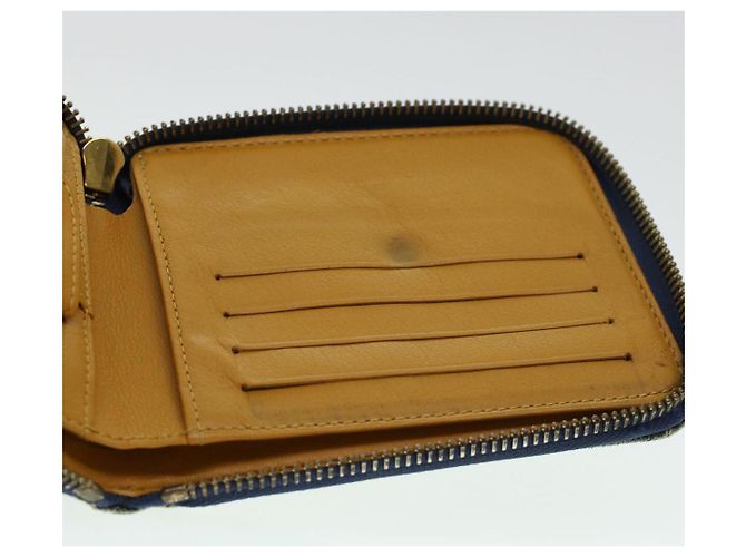 LOUIS VUITTON Monogram Denim Mini Zippy Wallet Portemonnaie Blau M95342 Auth ar9433b - Ansicht 19