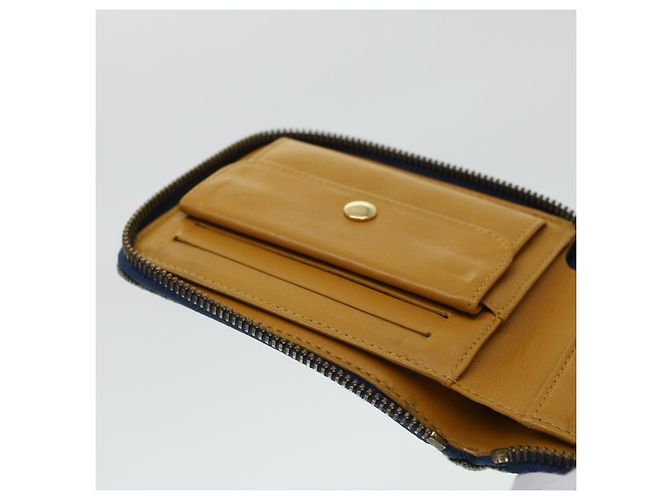 LOUIS VUITTON Monogram Denim Mini Zippy Wallet Portemonnaie Blau M95342 Auth ar9433b - Ansicht 21
