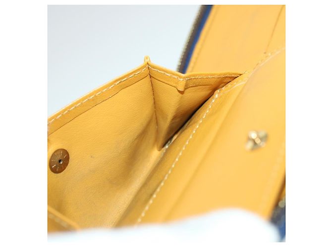 LOUIS VUITTON Monogram Denim Mini Zippy Wallet Portemonnaie Blau M95342 Auth ar9433b - Ansicht 23
