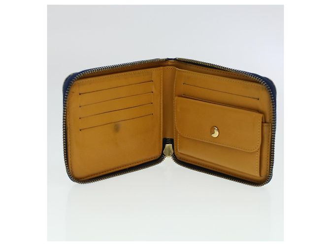 LOUIS VUITTON Monogram Denim Mini Zippy Wallet Portemonnaie Blau M95342 Auth ar9433b - Ansicht 8