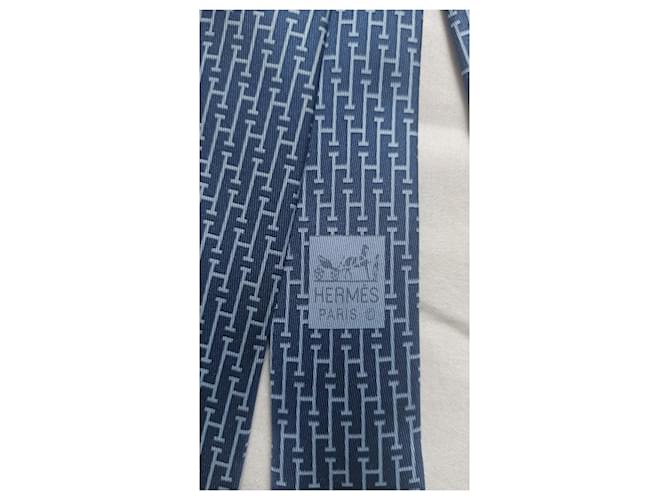 Hermès Ties Blue - view 7