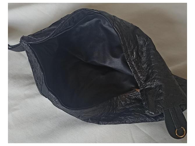 Pochette Zilli in pelle nera Nero - vista 2