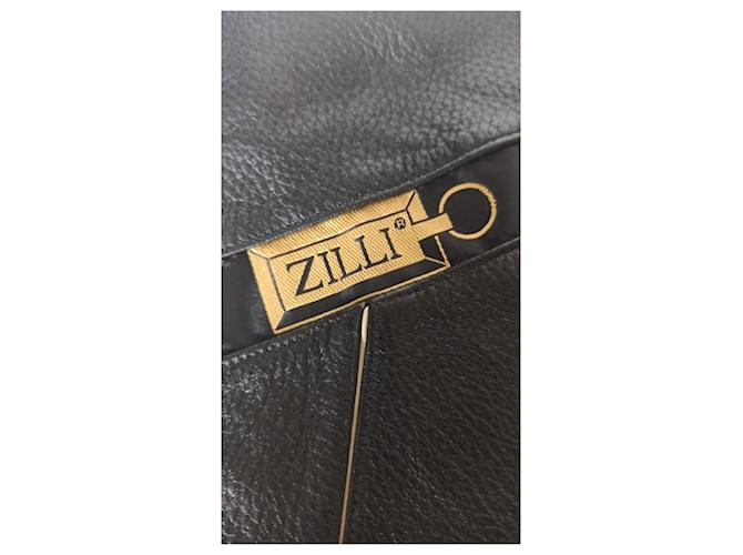 Pochette Zilli in pelle nera Nero - vista 4