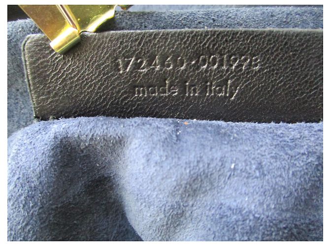 Yves Saint Laurent Downtown Ombre Tote Bag Blaues Leder Mehrfarben - Ansicht 6