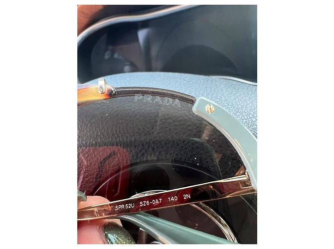 Gafas de sol Prada SPR52U Piloto Marrones Castaño - vista 6