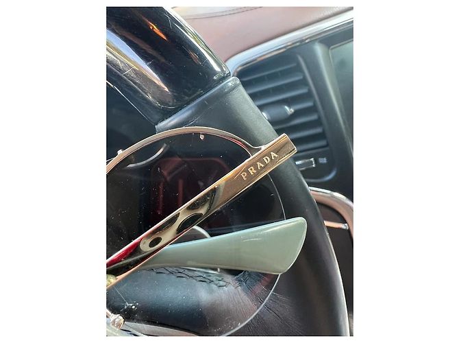Gafas de sol Prada SPR52U Piloto Marrones Castaño - vista 7
