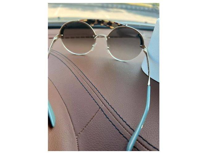 Gafas de sol Prada SPR52U Piloto Marrones Castaño - vista 8