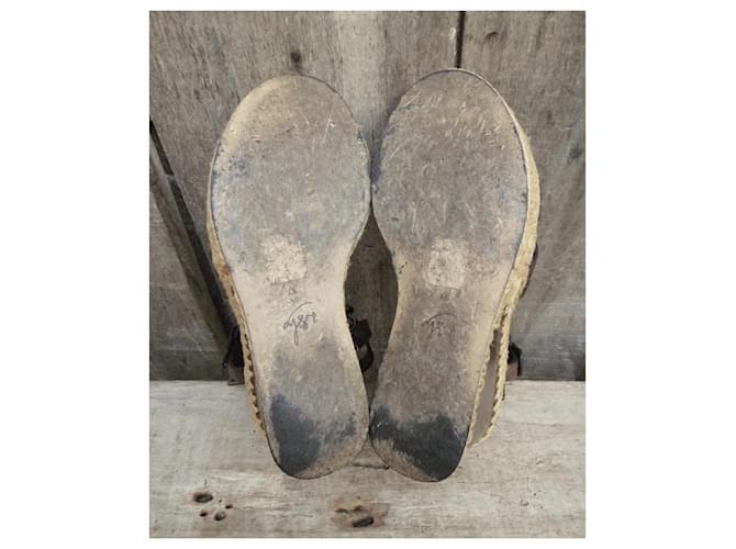 Sandali con zeppa Ash p 37 Marrone scuro - vista 5