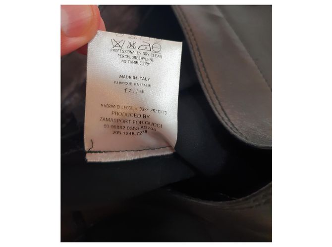 Falda Gucci de lana negra Negro - vista 10