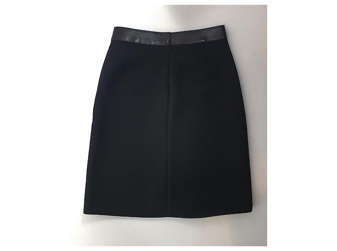 Falda Gucci de lana negra Negro - vista 6