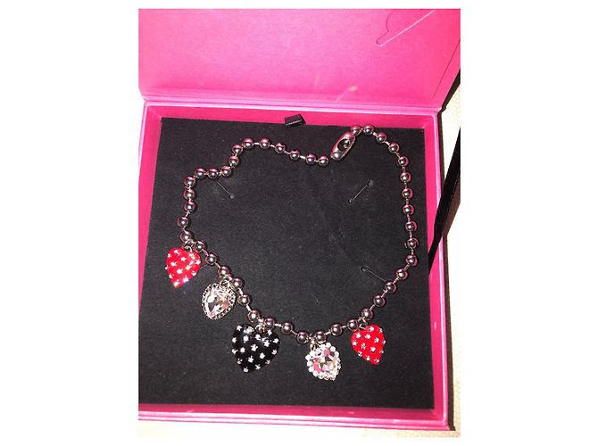 Collana con charms Alessandra Rich Multicolore - vista 3