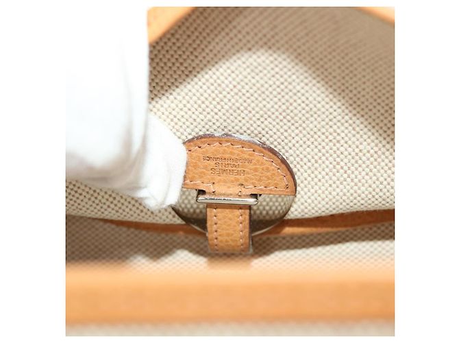 Hermès HERMES Colorado PM Borsa a Spalla Tela Pelle Beige Auth 42860alla - vista 15