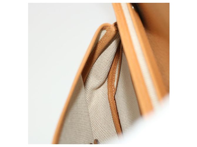 Hermès HERMES Colorado PM Borsa a Spalla Tela Pelle Beige Auth 42860alla - vista 17