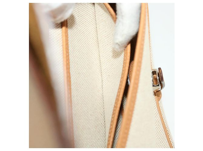 Hermès HERMES Colorado PM Borsa a Spalla Tela Pelle Beige Auth 42860alla - vista 19