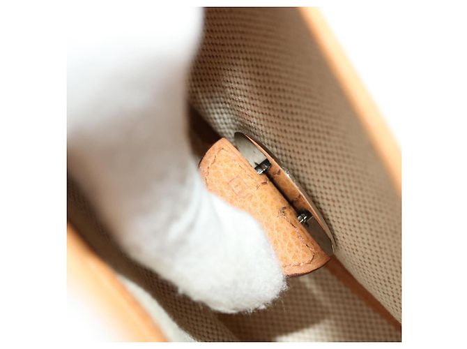 Hermès HERMES Colorado PM Borsa a Spalla Tela Pelle Beige Auth 42860alla - vista 20