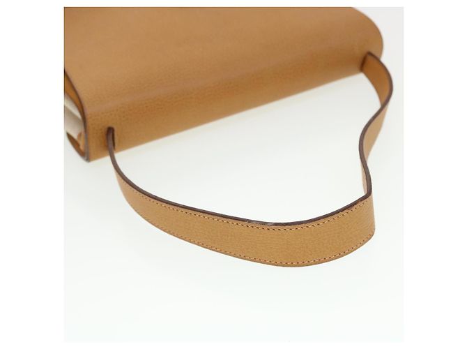 Hermès HERMES Colorado PM Borsa a Spalla Tela Pelle Beige Auth 42860alla - vista 7
