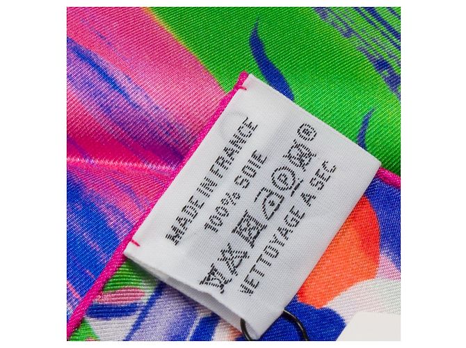 Hermès HERMES Accessoire Riesen-Seidentuch 140 in rosa Seide - 100682 Pink - Ansicht 4