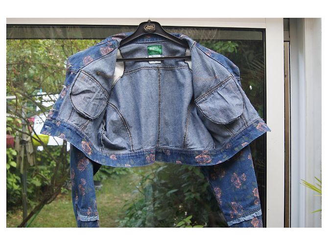 Autre Marque Chaqueta Biker de algodón - vista 3