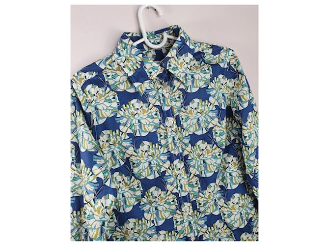 Camisa 0039 de algodón Multicolor - vista 2