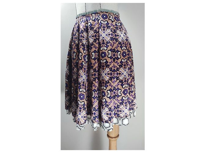 Falda midi de seda Odd Molly Multicolor - vista 2
