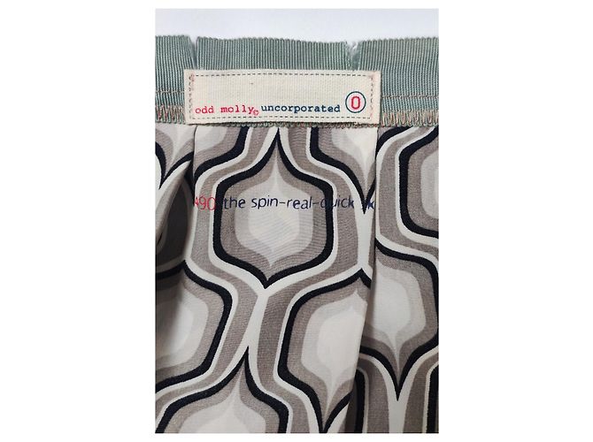 Falda midi de seda Odd Molly Multicolor - vista 4