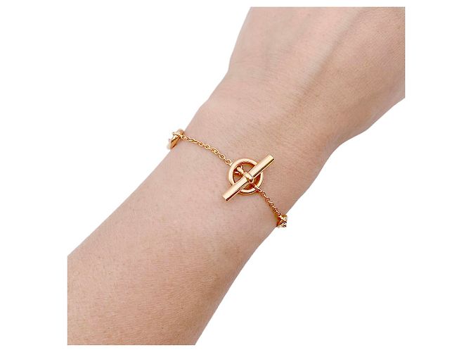 Chaîne d'ancre Hermès Hermes-Armband, "Farandole", Rotgold. - Ansicht 5